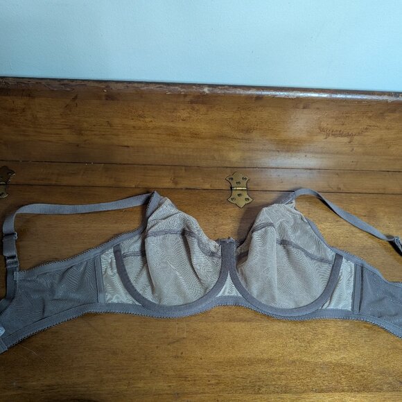 Wacoal Women’s Retro Chic Full Figure Underwire Brown Cappuccino 36DD - Picture 3 of 8